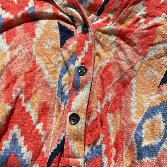 Lucky Brand Printed Top - Picture 4 of 4